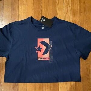 Converse crop top size XL NWT